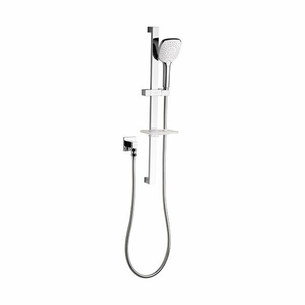 Cygnet Single Rail Shower Square